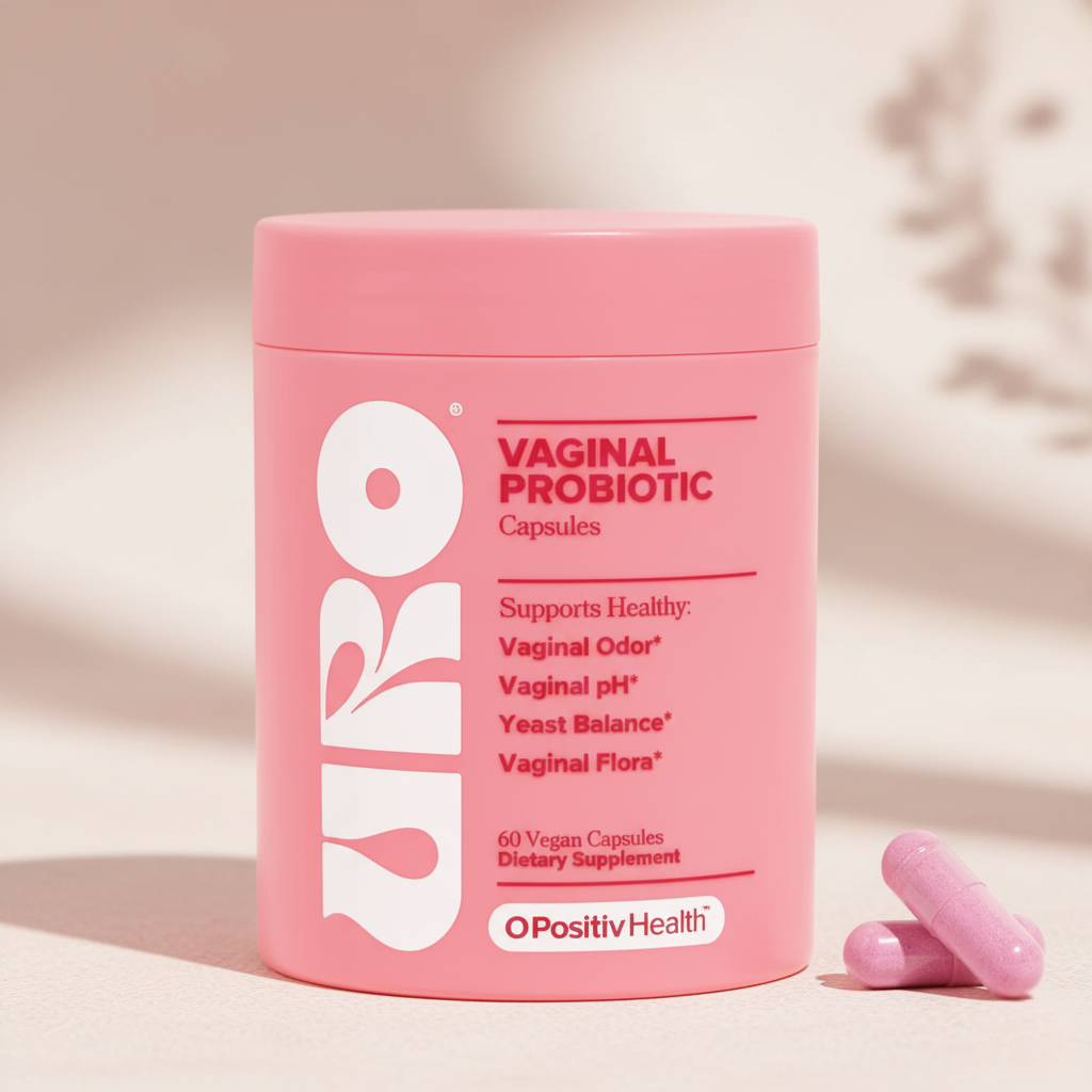 URO - Probiótico Vaginal| 60 Cápsulas - ORIGINAL