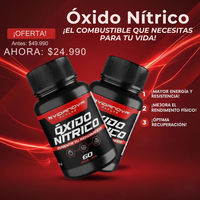 ÓXIDO NITRICO® 1000MG 60 CAPS