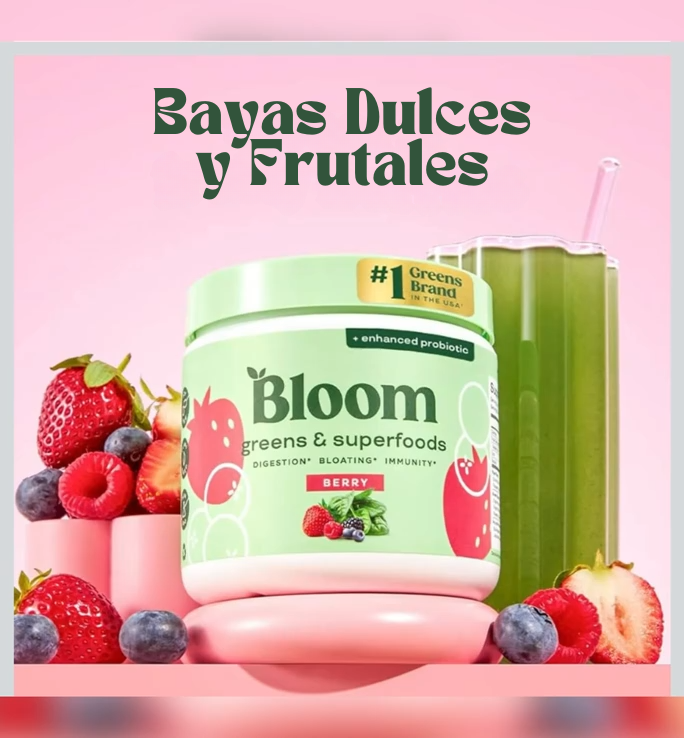 BLOOM™ Jugo Verde| Mejora tu Salud Intestinal
