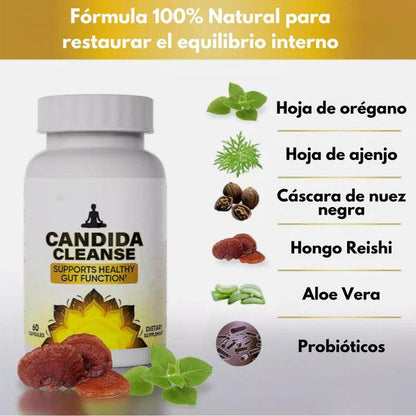 ¡OFERTA 2X1! CANDIDA CLEANSE® 60 CÁPSULAS