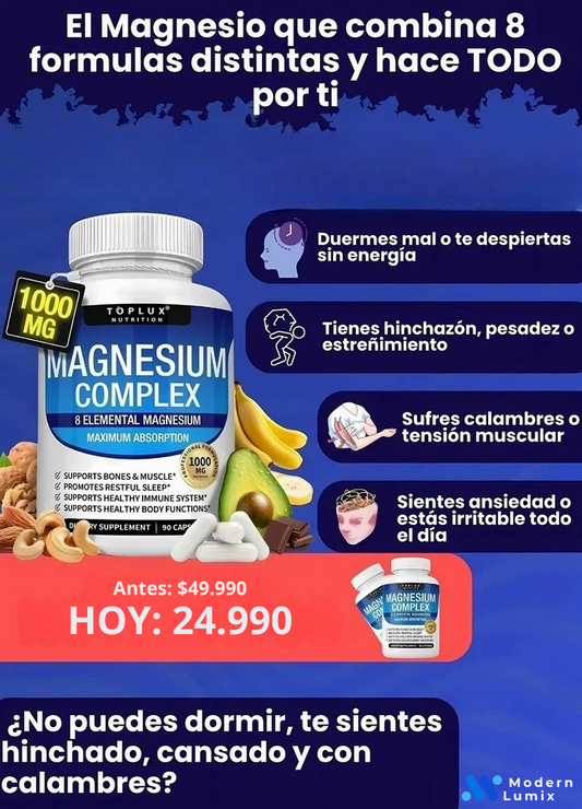 MAGNESIO COMPLEX® - 90 Cápsulas