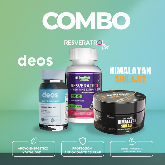 COMBO DEOS | RESVERATROL | SHILAJIT®