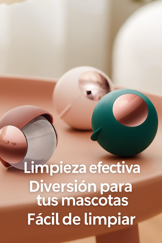 Pelota Pegajosa Quitapelos y Pelusas