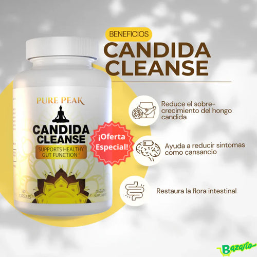 ¡OFERTA 2X1! CANDIDA CLEANSE® 60 CÁPSULAS
