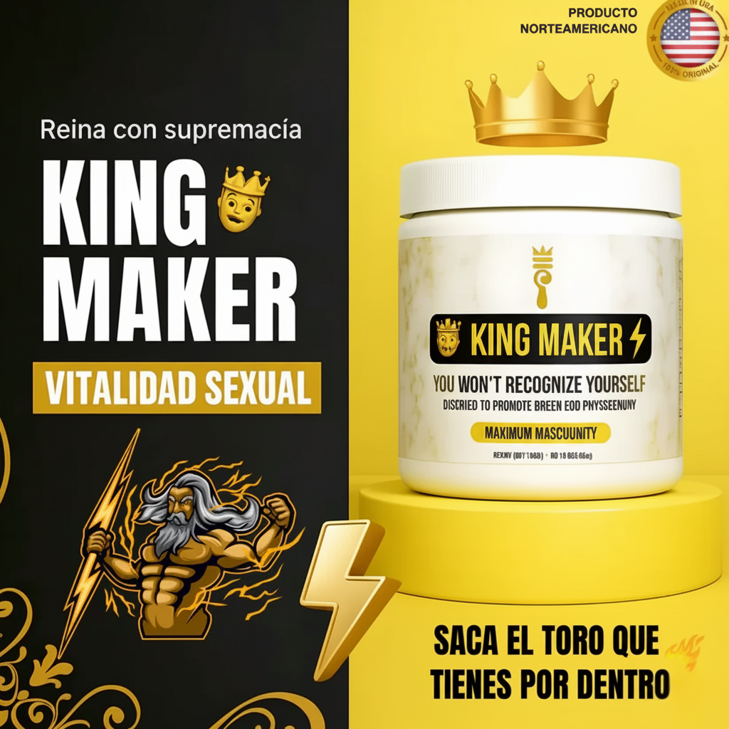 KINGMAKER® Suplemento 13 en 1| 120 CAPS C/U
