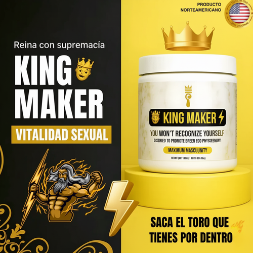 KINGMAKER® Suplemento 13 en 1| 120 CAPS C/U