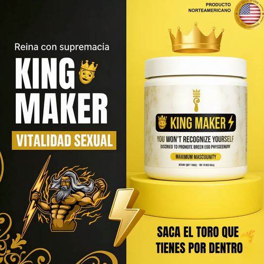 KINGMAKER® Suplemento 13 en 1| 120 CAPS C/U